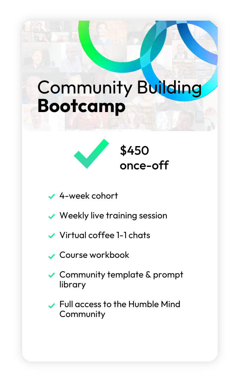 Community Builder's Bootcamp